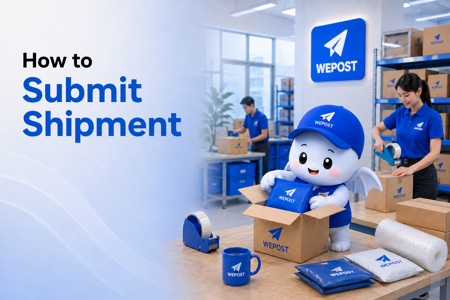How to submit shipment